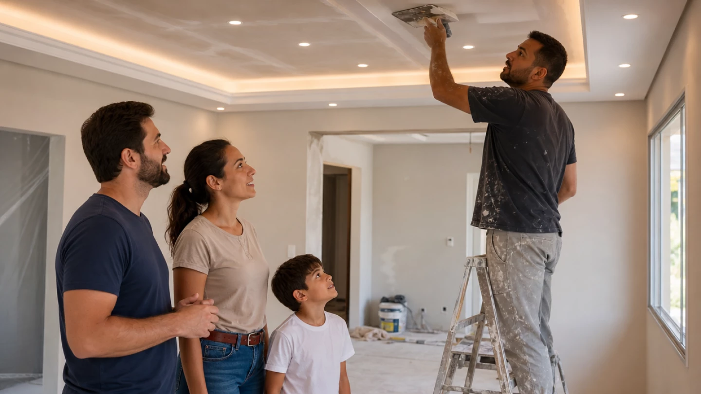 Perguntas comuns sobre gesso antes de reformar em Taubaté