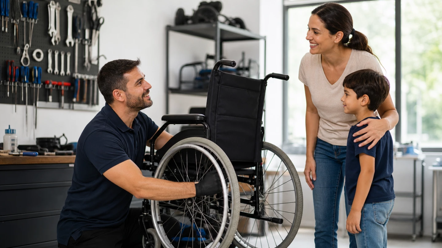 Cadeira de rodas manual ou elétrica: cuidados diferentes em Taubaté