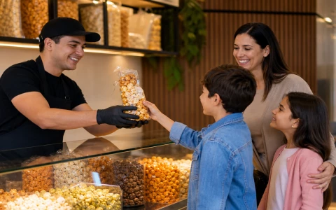 Descubra a pipoca gourmet em Taubaté
