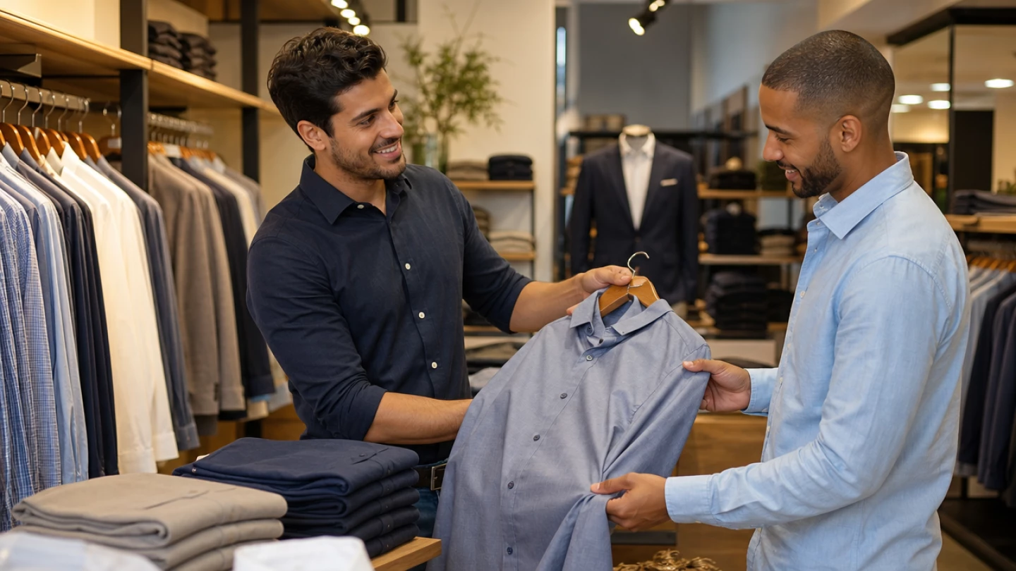 Guia de roupa masculina para montar um guarda-roupa versátil em Taubaté