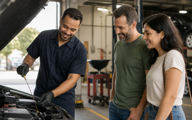 Guia de Troca de Óleo Automotivo em Taubaté