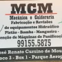 Foto 1:  MCM Mecânica e Caldeiraria Mariano