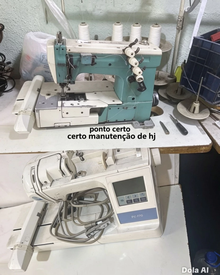 Foto 8:  — Ponto Certo Manutenção em Máquinas de Costura