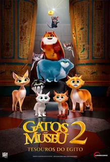 Imagem Gatos No Museu 2: Tesouros Do Egito
