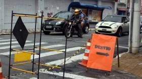 Rua XV de Novembro deve ficar interditada por 30 dias
