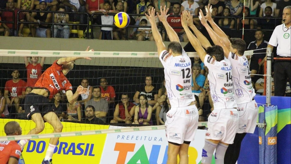 Vôlei Taubaté vence Sesi-SP antes da estreia no Sul-Americano