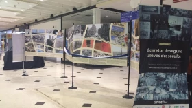 Mostra em shopping conta a história do corretor de seguros no Brasil