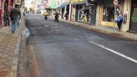 Trecho da XV de Novembro é liberado após obras