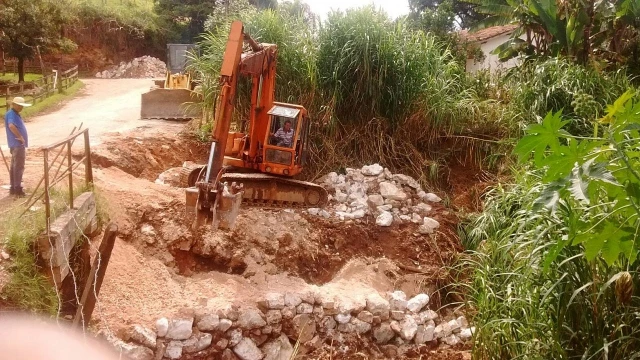 Manutenção na zona rural contempla estradas danificadas pela chuva