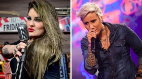 Luana Camarah e Twyla Correia se apresentam em shopping da cidade 