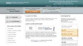 Ministério da Educação divulga resultado do 2º Sisu de 2016