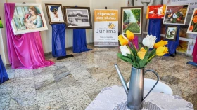 Espaço de exposição da Câmara recebe trabalhos do Atelier Jurema