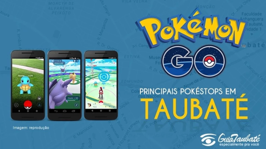 Confira lista de PokéStops em Taubaté Confira lista de PokéStops em Taubaté