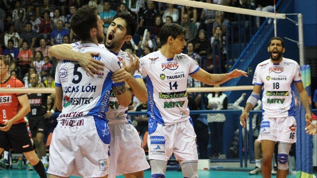 Vôlei Taubaté termina primeira fase do Paulista com a melhor campanha