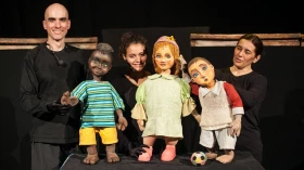 Cia. Articularte apresenta teatro de fantoches em duas sessões na sexta