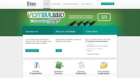 Etec abre inscrições para processo seletivo 