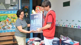 Campanha da Unitau arrecada centenas de brinquedos e alimentos 