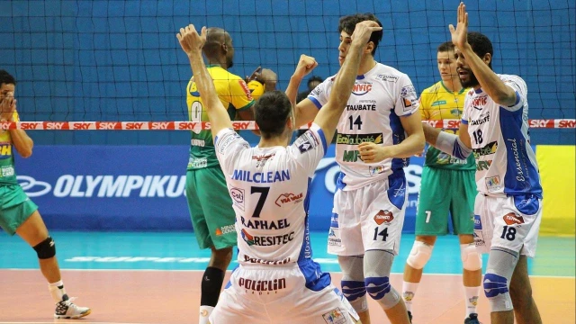 Vôlei Taubaté derrota Montes Claros-MG e avança na Copa do Brasil