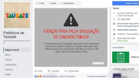 Prefeitura desmente boato sobre concurso público