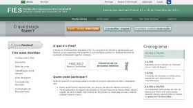Fies abre inscrições para primeiro semestre de 2017