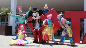 Circo é atração no Via Vale Garden Shopping