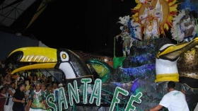 Santa Fé conta a história de Zumbi dos Palmares na Avenida do Povo