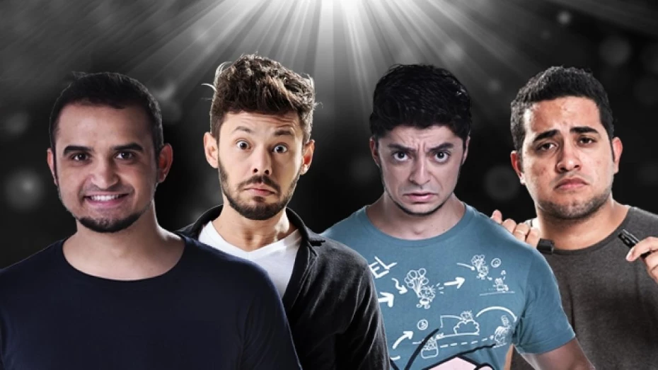 Stand Up “4 amigos” é destaque no Teatro Metrópole