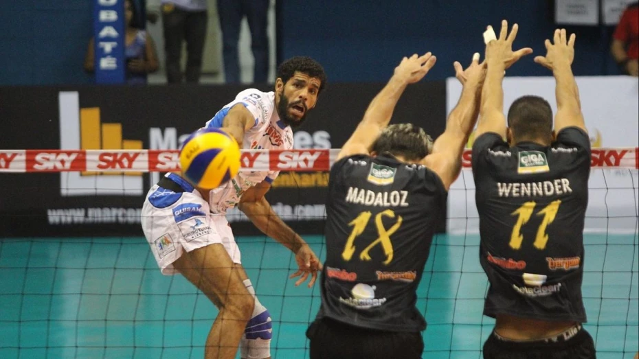Vôlei Taubaté inicia disputa do playoff contra Juiz de Fora-MG