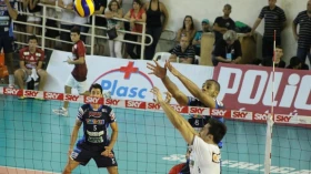 Vôlei Taubaté inicia quartas de final com vitória sobre Juiz de Fora-MG