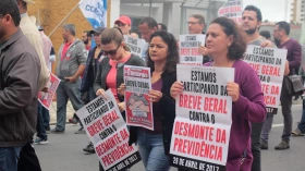 Taubaté amanhece com diversos atos da “Greve Geral”