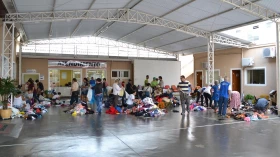 Sindicato partilha doações recebidas na Campanha do Agasalho