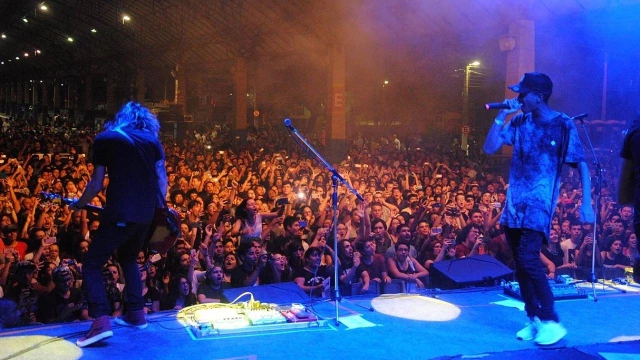 Shows lotam Avenida do Povo na Virada Cultural de Taubaté