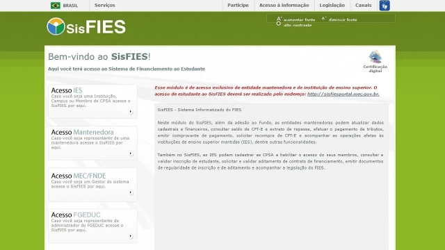 Renovações de contratos do Fies terminam nesta sexta-feira