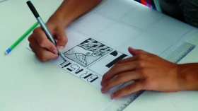 Oficina de histórias em quadrinhos é uma das atrações do Sesc Taubaté