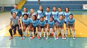 Time feminino sub-14 é campeão dos Jogos Escolares 