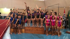 Ginástica Artística da cidade sobe ao pódio