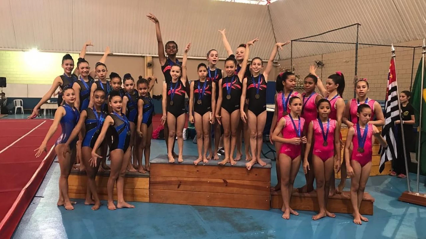 Ginástica Artística da cidade sobe ao pódio