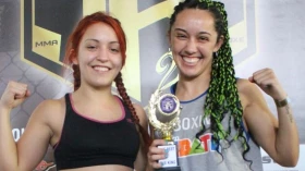  Taubateana é destaque em evento de kickboxing