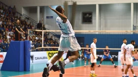 Próximo do tetra, Vôlei Taubaté visita o Corinthians na final do Paulista