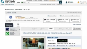 GE realiza leilão de equipamentos industriais da planta de Taubaté