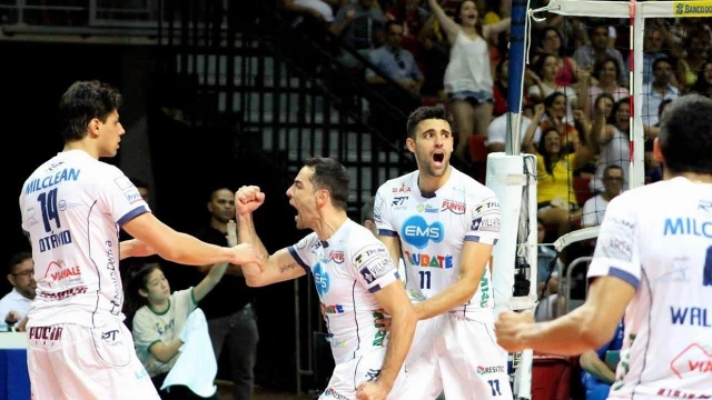 Vôlei Taubaté encara Caramuru-PR em partida histórica para Rapha