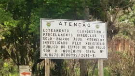 Dossiê de loteamentos irregulares em Taubaté é entregue à polícia