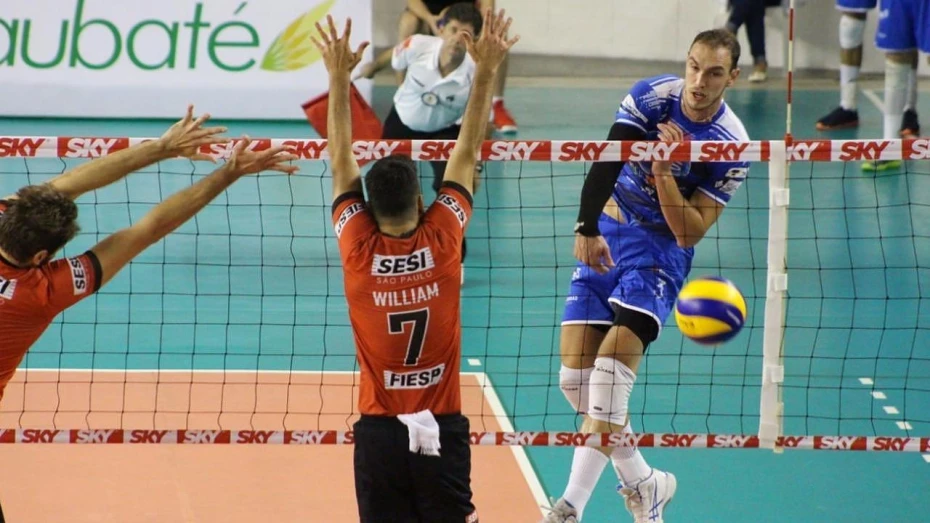Taubaté vence clássico contra Sesi-SP e se recupera na Superliga Taubaté vence clássico contra Sesi-SP e se recupera na Superliga