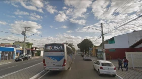 Obras interditam trecho da rua Juca Esteves