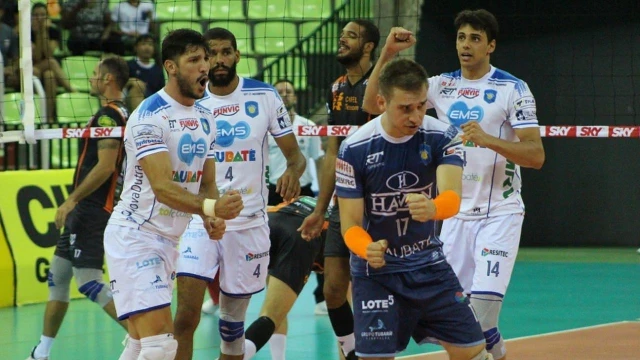 Vôlei Taubaté enfrenta o Ponta Grossa Caramuru neste sábado