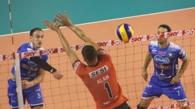 Copa do Brasil: Vôlei Taubaté enfrenta o Sesi-SP por vaga na final