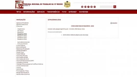 TRT realiza concurso para seleção de estagiários 