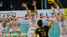 Vôlei Taubaté derrota mais uma equipe mineira e embala na Superliga