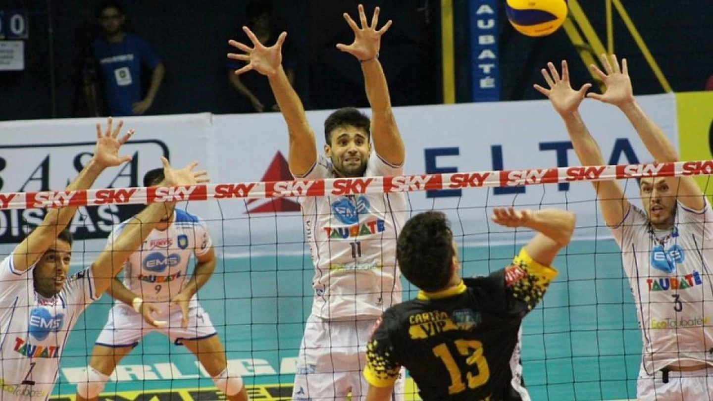 Vôlei Taubaté derrota mais uma equipe mineira e embala na Superliga