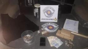Dois são presos com mais de dois quilos de maconha no Quiririm